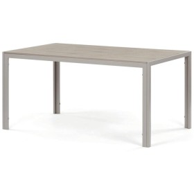 Zahradní stůl 150x89cm, kov, polywood, béžová, AZT-S1215 CRM