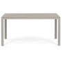 Zahradní stůl 150x89cm, kov, polywood, béžová, AZT-S1215 CRM