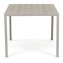 Zahradní stůl 150x89cm, kov, polywood, béžová, AZT-S1215 CRM