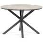 Zahradní stůl 110x110cm, hliník, polywood, šedá, AZT-S1430 GREY
