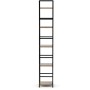 Regál, mdf, hnědá, GD-215 OLW