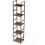 Regál, mdf, hnědá, GD-215 OLW