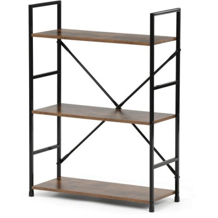 Regál, mdf, hnědá, GD-223 OLW