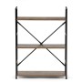 Regál, mdf, hnědá, GD-223 OLW
