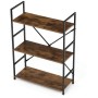 Regál, mdf, hnědá, GD-223 OLW