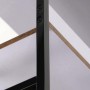 Regál, mdf, hnědá, GD-224 OLW