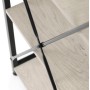 Pracovní stůl 100x48cm, mdf, bělený dub, GD-512 WT