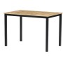 Jídelní stůl 110x70x75cm, mdf, divoký dub, GDT-202 OAK