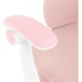 Dětská židle, výškově nastavitelná, růžová síťovina, KA-W8008 PINK