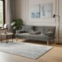 Trojmístná rozkládací pohovka, šedá, látka, ASB-C3034 GREY2