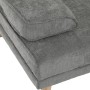 Trojmístná rozkládací pohovka, šedá, látka, ASB-C3034 GREY2