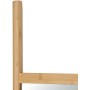 Nástěnné zrcadlo, bambus, přírodní, AZR-B028 NAT