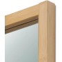 Nástěnné zrcadlo, bambus, přírodní, AZR-B043 NAT