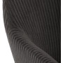 Jídelní židle, šedá, manšestrová látka, DCH-V4009 GREY6