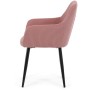Jídelní židle, růžová, manšestrová látka, DCH-V4009 PINK6