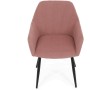 Jídelní židle, růžová, manšestrová látka, DCH-V4009 PINK6