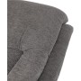 Polohovací křeslo, elektrické zabudované ovládání, šedá, látka, TV-Q8575 GREY2