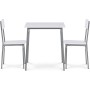 Jídelní set s 2 židlemi, 70x70x76cm, mdf AUT-O2122 WT