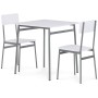 Jídelní set s 2 židlemi, 70x70x76cm, mdf AUT-O2122 WT