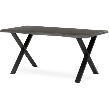 Jídelní stůl 160x90cm, mdf, šedý dub, HT-F4316 GREY