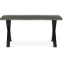 Jídelní stůl 160x90cm, mdf, šedý dub, HT-F4316 GREY