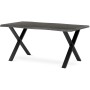 Jídelní stůl 160x90cm, mdf, šedý dub, HT-F4316 GREY