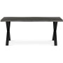 Jídelní stůl 180x90cm, mdf, šedý dub, HT-F4318 GREY