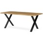 Jídelní stůl 180x90cm, mdf, divoký dub, HT-F4318 OAK
