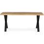 Jídelní stůl 180x90cm, mdf, divoký dub, HT-F4318 OAK