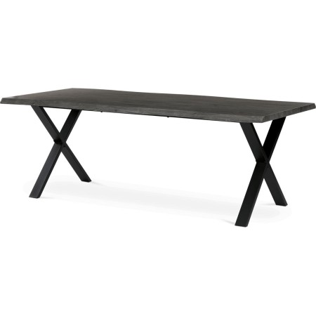 Jídelní stůl 210x100cm, mdf, šedý dub, HT-F4321 GREY