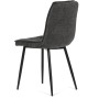 Jídelní židle, šedá, látka, CT-G2048 GREY2