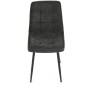 Jídelní židle, šedá, látka, CT-G2048 GREY2
