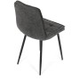 Jídelní židle, šedá, látka, CT-G2048 GREY2