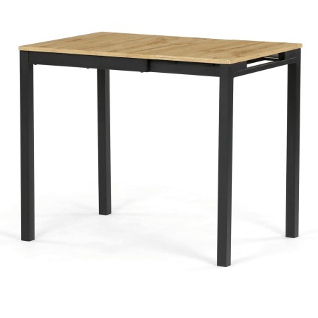 Jídelní stůl rozkládací 60-90x60 cm, melamin, dub, GDT-206 OAK