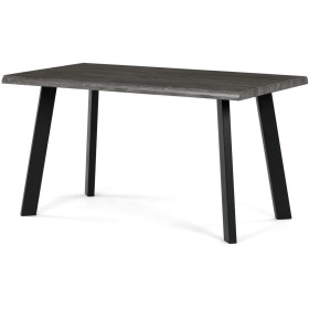 Jídelní stůl 140x80cm, mdf, šedý dub, HT-F4514 GREY