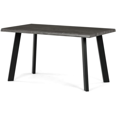 Jídelní stůl 140x80cm, mdf, šedý dub, HT-F4514 GREY