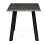 Jídelní stůl 140x80cm, mdf, šedý dub, HT-F4514 GREY