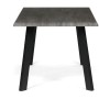 Jídelní stůl 160x90cm, mdf, šedý dub, HT-F4516 GREY