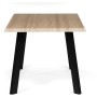 Jídelní stůl 160x90cm, mdf, divoký dub, HT-F4516 OAK