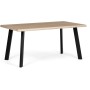 Jídelní stůl 160x90cm, mdf, divoký dub, HT-F4516 OAK