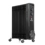Olejový radiátor G21 Merapi černý, 11 žeber, 2500 W