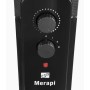 Olejový radiátor G21 Merapi černý, 11 žeber, 2500 W
