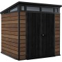Zahradní domek Keter Signature 7x7 Walnut, s podlahou