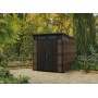 Zahradní domek Keter Pent Signature 7x7 Walnut, s podlahou
