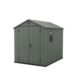 Zahradní domek Keter Darwin 6 x 8 zelený, s podlahou