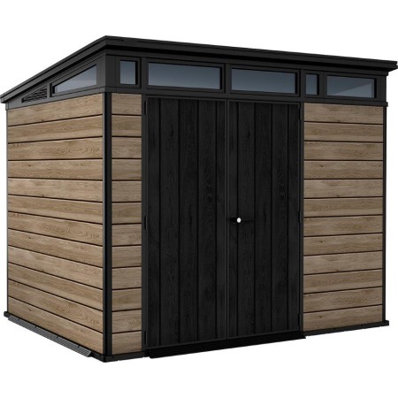 Zahradní domek Keter PENT Signature 9x7 Ashwood, s podlahou