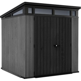 Zahradní domek Keter PENT Signature 7x7 Vertical šedý, s podlahou