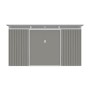 Zahradní domek G21 GRAH 700 - 340 x 206 cm, metalický šedý