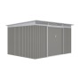 Zahradní domek G21 GRAH 915 - 340 x 269 cm, metalický šedý