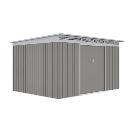 Zahradní domek G21 GRAH 915 - 340 x 269 cm, metalický šedý